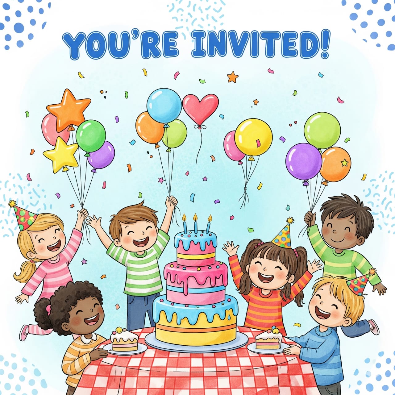 Invitación Fiesta Infantil